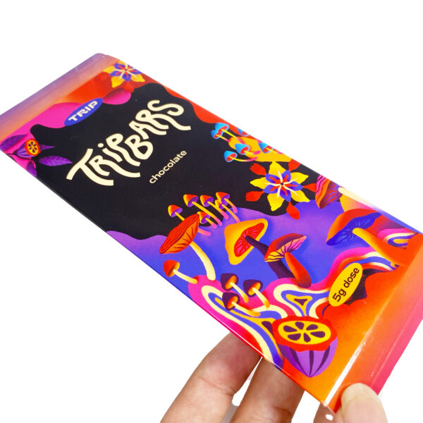 Custom Cardboard Luxury Paper Chocolate Bar Packaging Box With Transparency Pvc Window - Image 3