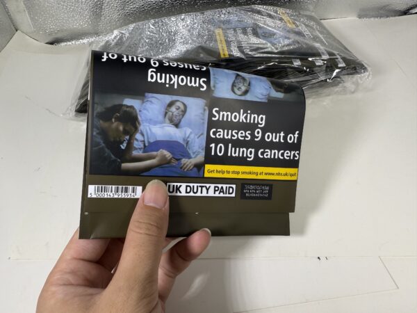 Baccy Tobacco Bag Rolling Tobacco Packaging Pouch with Zipper - Image 4