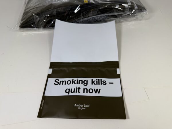 Baccy Tobacco Bag Rolling Tobacco Packaging Pouch with Zipper - Image 10