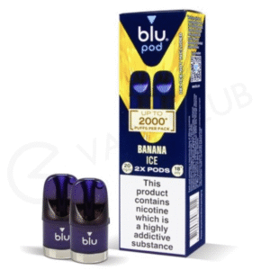 Banana Ice Blu Bar Prefilled Pods