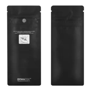 BLACK | Pre-Roll Packaging Bags | Child Resistant | Resealable Mylar Bag | 3"x7.2"