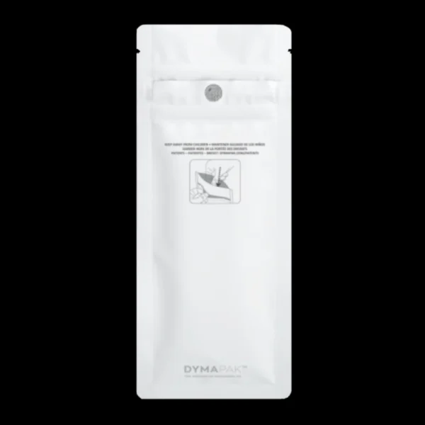WHITE | Pre-Roll Packaging Bags | Child Resistant | Resealable Mylar Bag | 3"x7.20" - Image 3