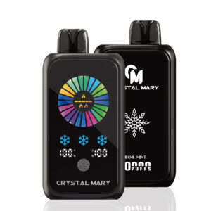 50000 Puffs Rechargeable Vape – 50mg/ml Nicotine, Dual Mesh Coil (0.6Ω + 1.5Ω), 1000mAh Battery Disposable E-Cigarette