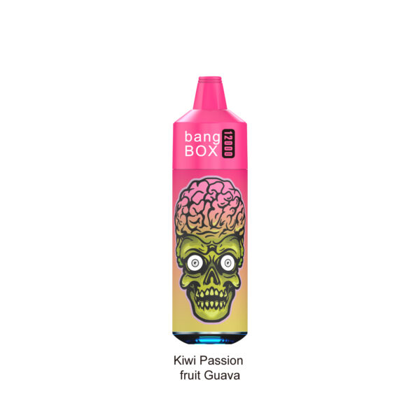 BANGBOX 12000 Puffs Disposable Vape | Type-C Rechargeable | 20ml E-Liquid, 1.0Ω Mesh Coil, 18250-650mAh Pure Cobalt Battery | LED Running Light, Single Coil Firing | 84g, Compact 137x40x40mm - Image 4