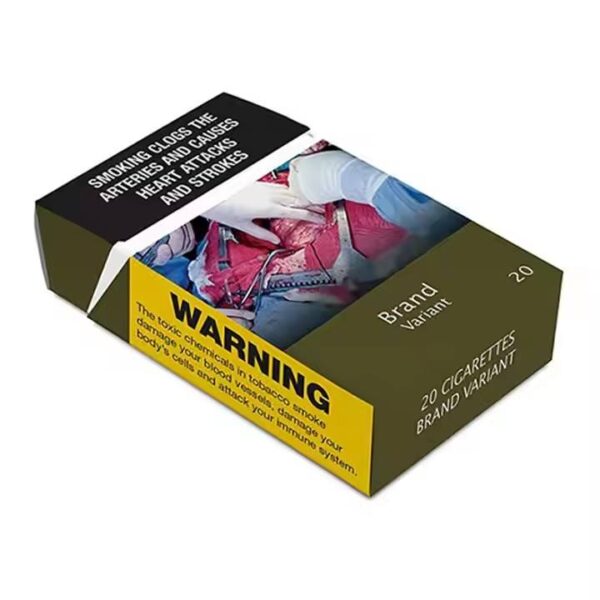 Tobacco Cigarette Packaging Smoking Boxes Custom Marlboro Cigarette Box Packaging