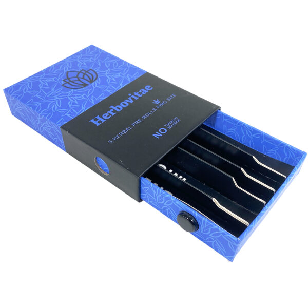 Factory Prices Customized CR Tin Box Lock Slides Roll Container Drawer Child Proof Resistant Cigar Preroll Packaging - Image 4