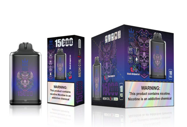 BANGBOX S1 Disposable Vape 15000 Puffs | Type-C Rechargeable | 25ml E-Liquid, 3450mAh Battery, 0.8Ω Mesh Coil | Long-Lasting, 78g, Compact 118x60x21mm - Image 5