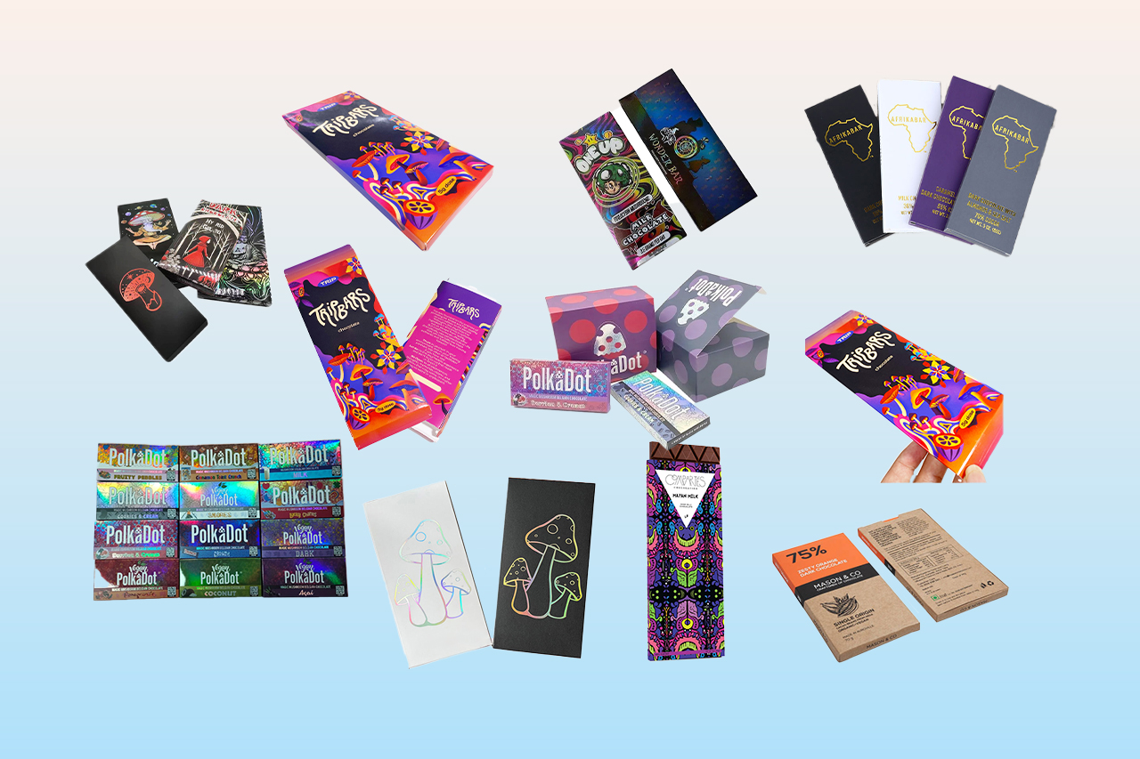 Custom Chocolate Bar Box Packaging