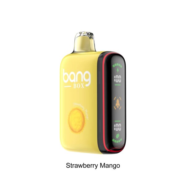 BANGBOX 9000-18000 Puffs Disposable Vape | Type-C Rechargeable | 28ml E-Liquid, 0.8Ω Mesh Coil, 13450-650mAh Cobalt Battery | Dual Firing, Side Screen with Oil & Battery Indicator | 87g - Image 4