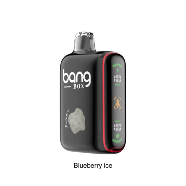 BANGBOX 9000-18000 Puffs Disposable Vape | Type-C Rechargeable | 28ml E-Liquid, 0.8Ω Mesh Coil, 13450-650mAh Cobalt Battery | Dual Firing, Side Screen with Oil & Battery Indicator | 87g - Image 2