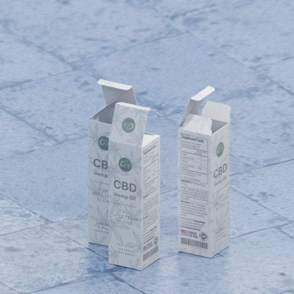 Hemp Oil Packaging Boxes
