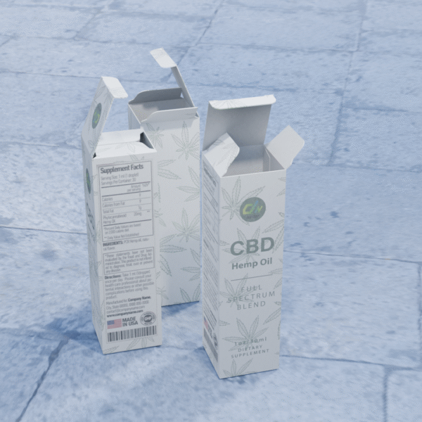 Hemp Oil Packaging Boxes