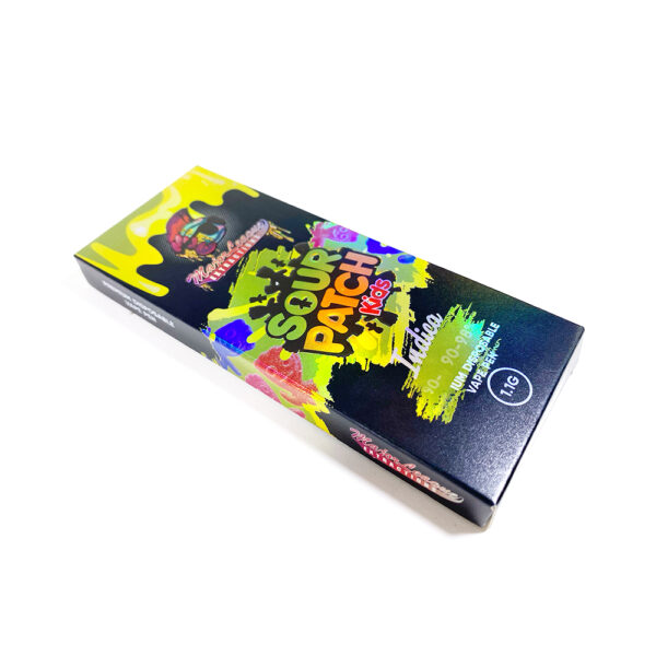 Premium Disposable Vape Packaging with PVC window display